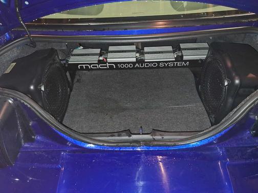 Blue 2003 Ford Mustang GT Premium