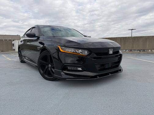Black 2019 Honda Accord Sport 2.0T