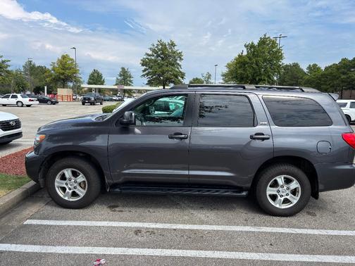 Gray 2017 Toyota Sequoia SR5