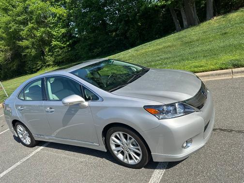 Silver 2010 Lexus HS 250h Premium