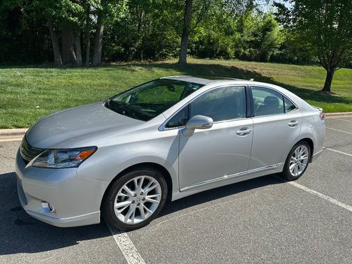 Silver 2010 Lexus HS 250h Premium