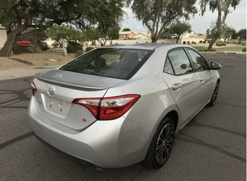 Silver 2016 Toyota Corolla S w/Special Edition Pkg