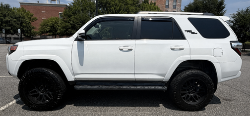 White 2018 Toyota 4Runner TRD Off Road Premium