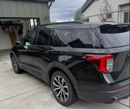Black 2020 Ford Explorer ST
