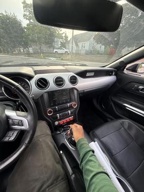 Black 2016 Ford Mustang EcoBoost Premium