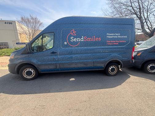 Blue 2020 Ford Transit-250 Base