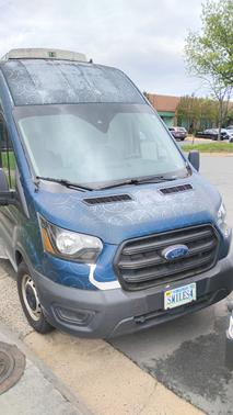 Blue 2020 Ford Transit-250 Base