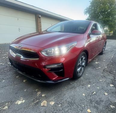Red 2020 Kia Forte EX