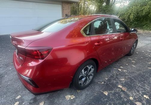 Red 2020 Kia Forte EX