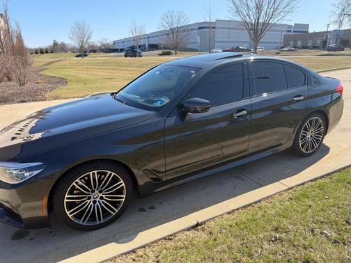 Brown 2017 BMW 540 i