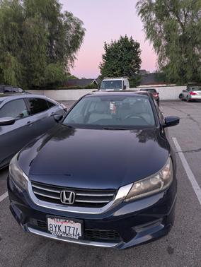 Blue 2014 Honda Accord LX