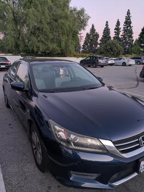 Blue 2014 Honda Accord LX