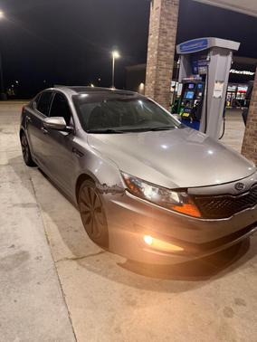 Gray 2012 Kia Optima SX
