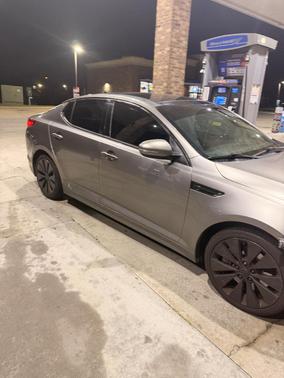 Gray 2012 Kia Optima SX