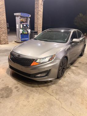 Gray 2012 Kia Optima SX
