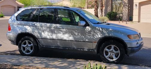 Silver 2002 BMW X5 3.0i