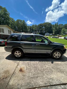 Blue 2005 Honda Pilot EX-L