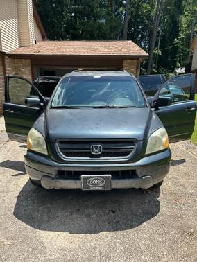 Blue 2005 Honda Pilot EX-L