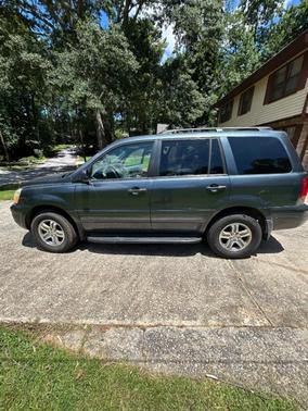 Blue 2005 Honda Pilot EX-L