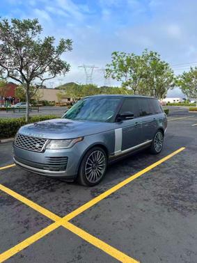 Blue 2020 Land Rover Range Rover P525 HSE SWB