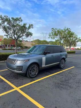 Blue 2020 Land Rover Range Rover P525 HSE SWB