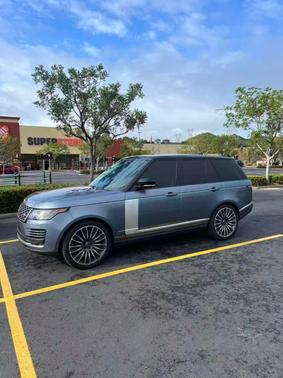 Blue 2020 Land Rover Range Rover P525 HSE SWB