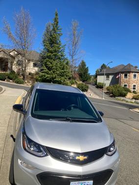 Silver 2020 Chevrolet Bolt EV Premier