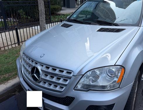 Gray 2010 Mercedes-Benz M-Class ML 350 4MATIC