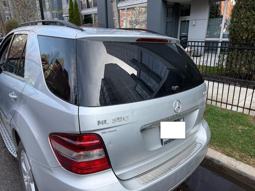 Gray 2010 Mercedes-Benz M-Class ML 350 4MATIC