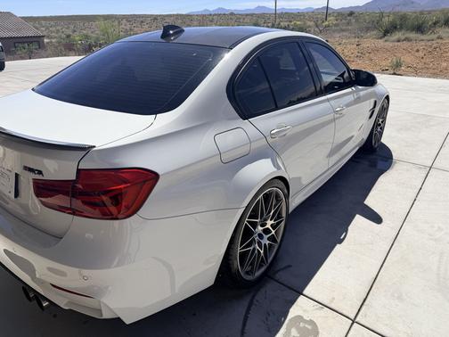 White 2017 BMW M3 Base