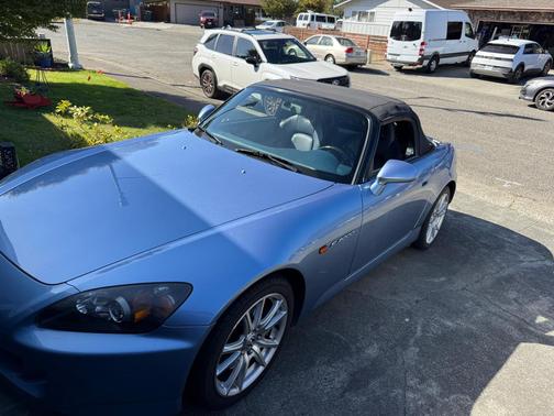 Blue 2005 Honda S2000 Base