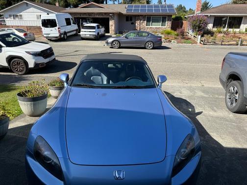 Blue 2005 Honda S2000 Base