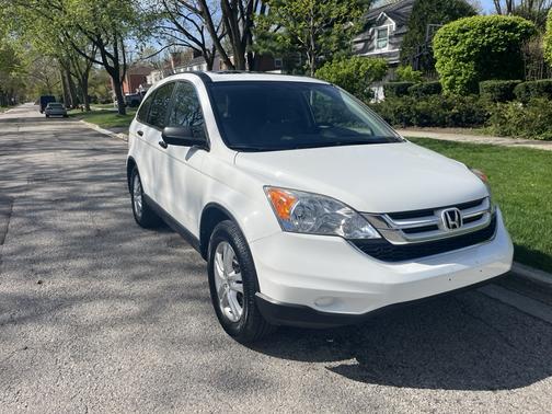 White 2011 Honda CR-V EX