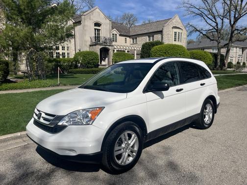 White 2011 Honda CR-V EX