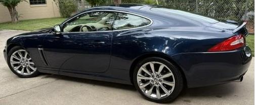 Blue 2010 Jaguar XK Base