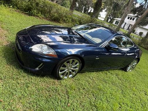 Blue 2010 Jaguar XK Base