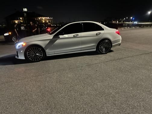 White 2017 Mercedes-Benz C-Class C 300 Sport