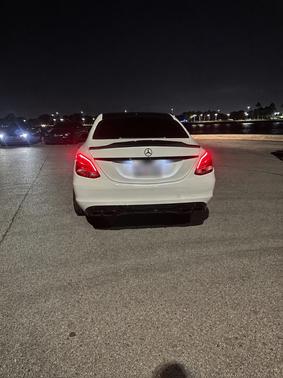 White 2017 Mercedes-Benz C-Class C 300 Sport