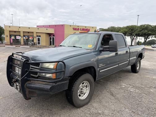 Blue 2006 Chevrolet Silverado 2500 LT H/D Crew Cab