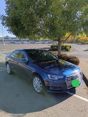 Blue 2017 Audi A4 2.0T Premium