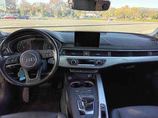 Blue 2017 Audi A4 2.0T Premium