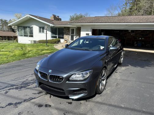 Gray 2013 BMW M6 Base