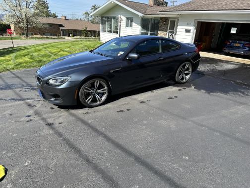 Gray 2013 BMW M6 Base
