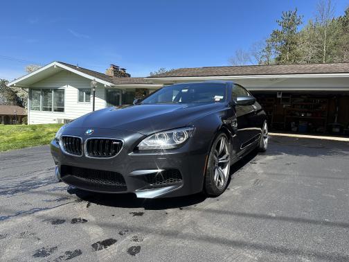 Gray 2013 BMW M6 Base