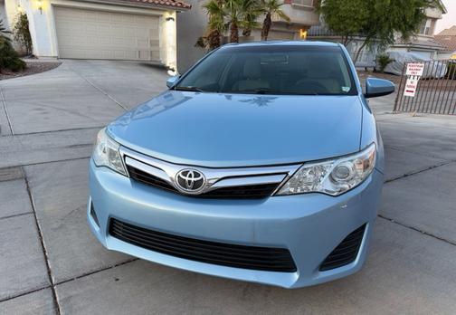 Blue 2012 Toyota Camry LE