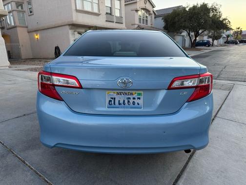 Blue 2012 Toyota Camry LE