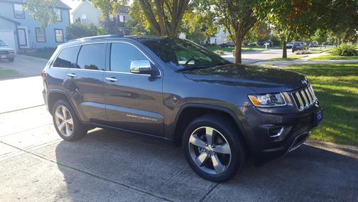 Gray 2014 Jeep Grand Cherokee Limited