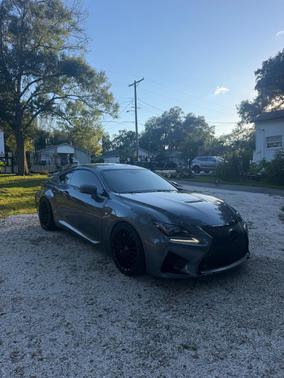 Gray 2015 Lexus RC F Base