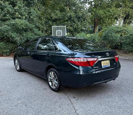 Blue 2017 Toyota Camry SE