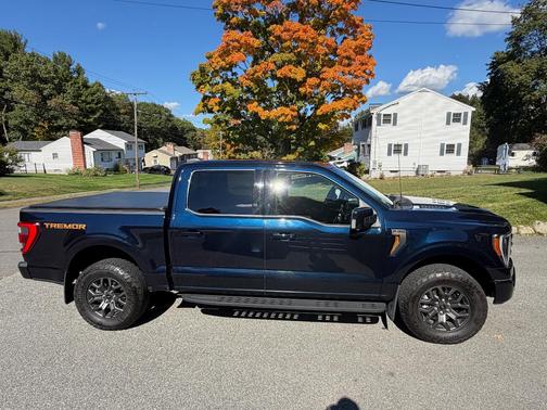 Blue 2022 Ford F-150 Tremor